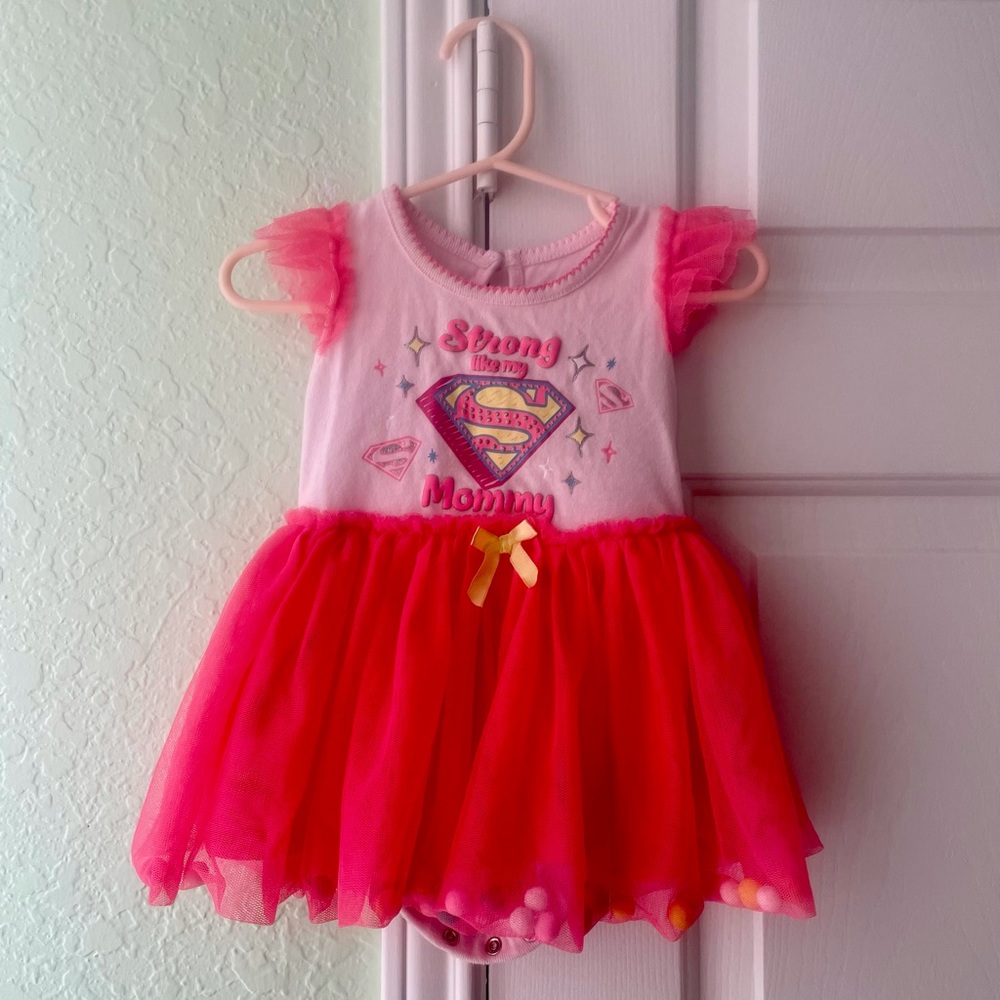 Supergirl Pompom Dress